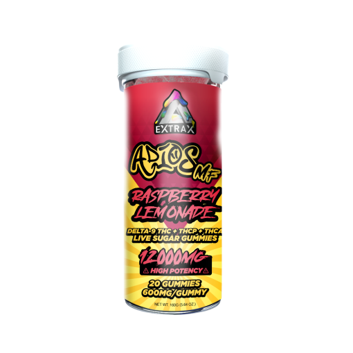 Extrax AdiosMF 12,000mg jar- Raspberry Lemonade