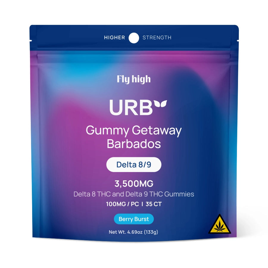 Urb D8/D9 gummies- Berry Burst
