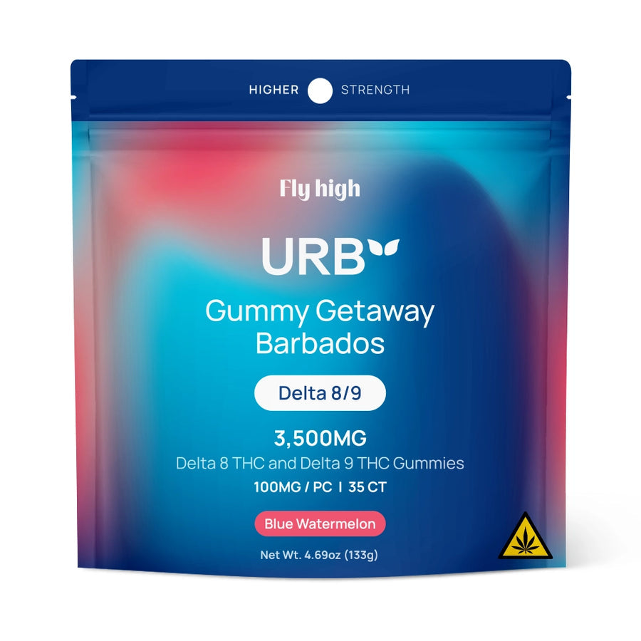 Urb D8/D9 gummies- Blue Watermelon