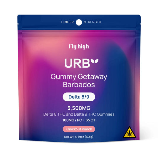Urb D8/D9 gummies- Knockout Punch