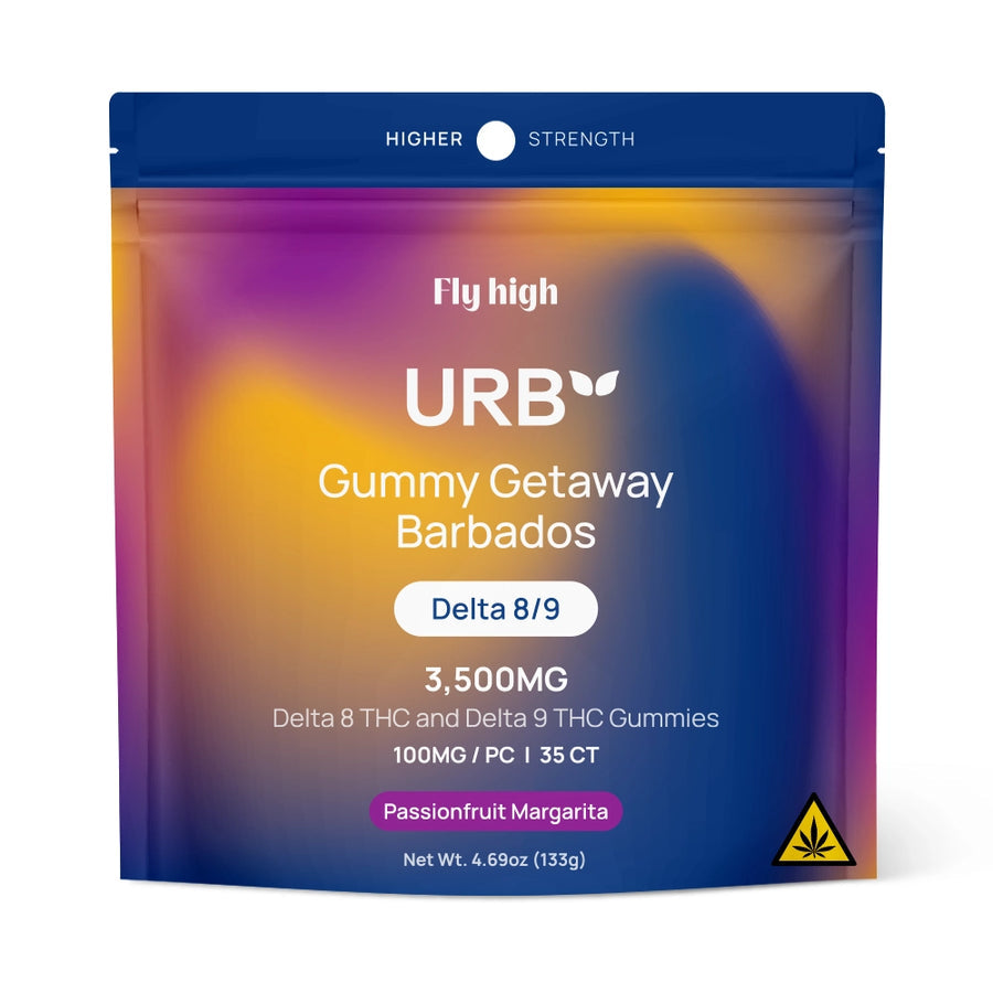 Urb D8/D9 gummies- Passionfruit Margarita