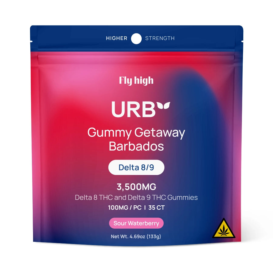 Urb D8/D9 gummies- Sour Waterberry