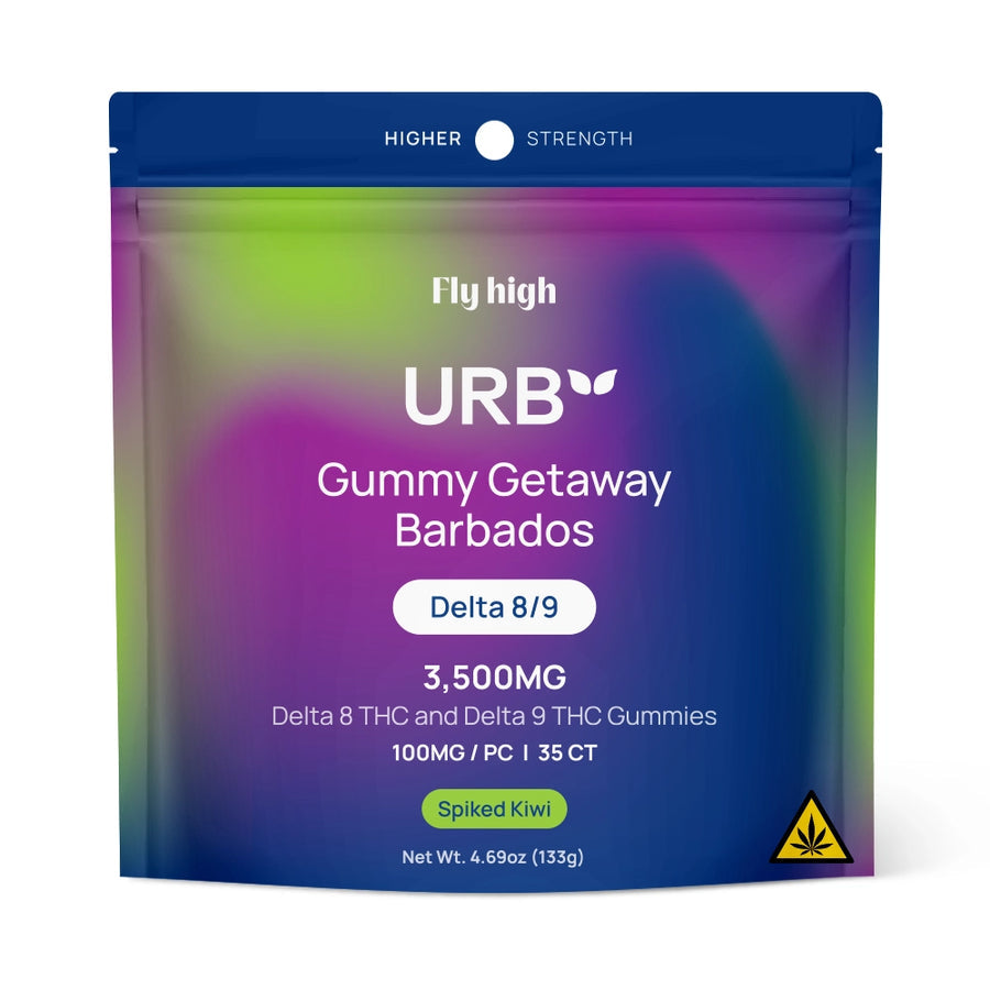 Urb D8/D9 gummies- Spiked Kiwi