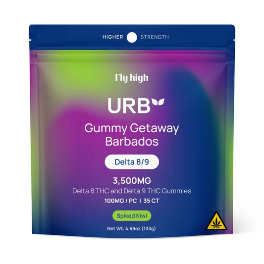 Urb D8/D9 gummies- Spiked Kiwi