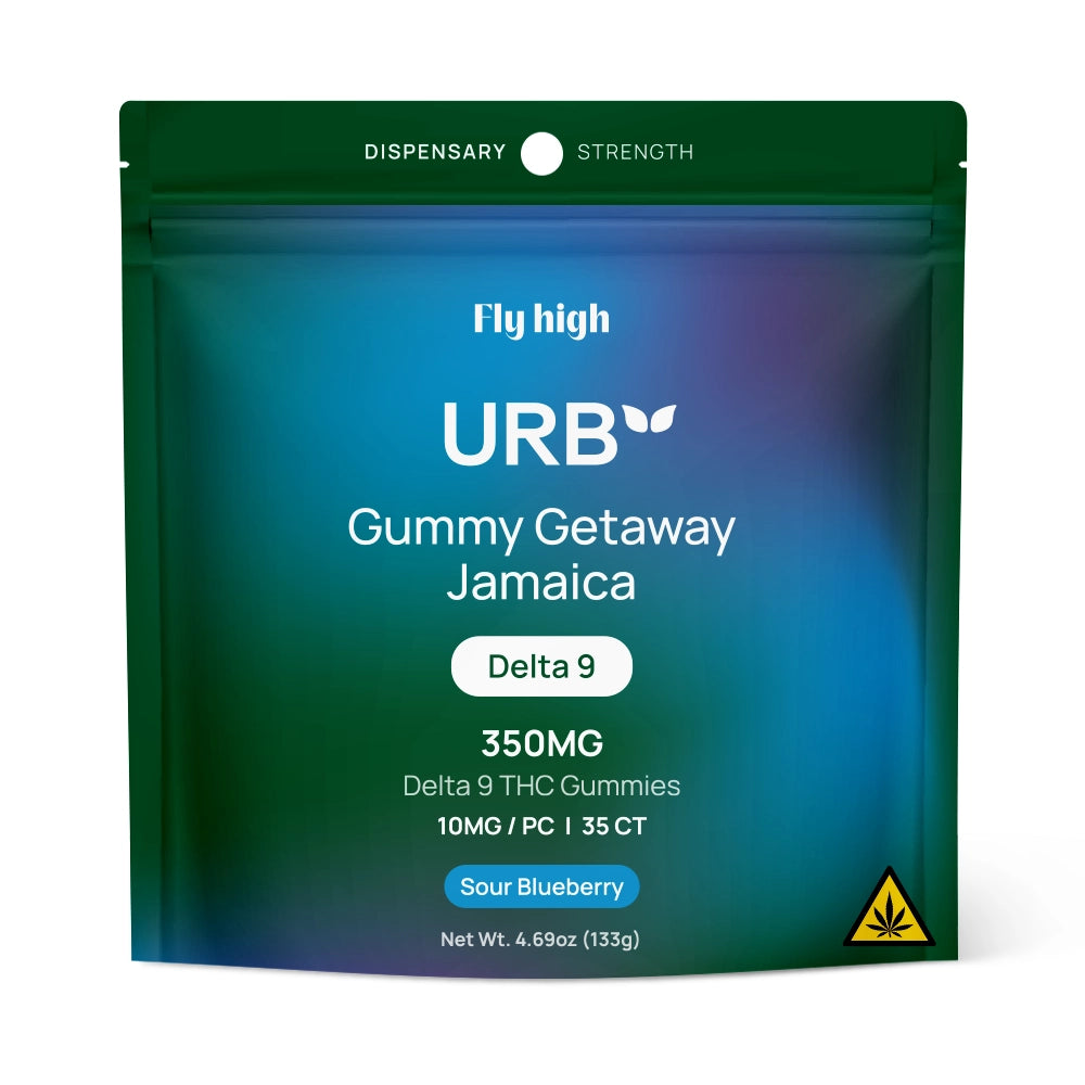 Urb D9 Gummy Gateway Jamaica 2pk- Sour Blueberry