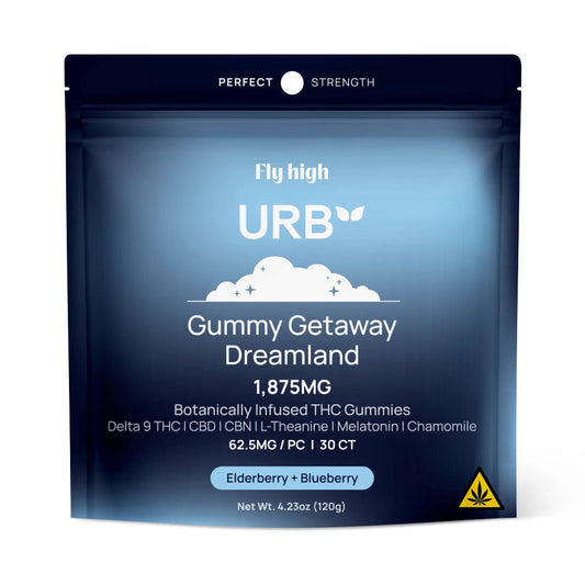 Urb D9 Gummy Gateway Dreamland- Elderberry & Blueberry