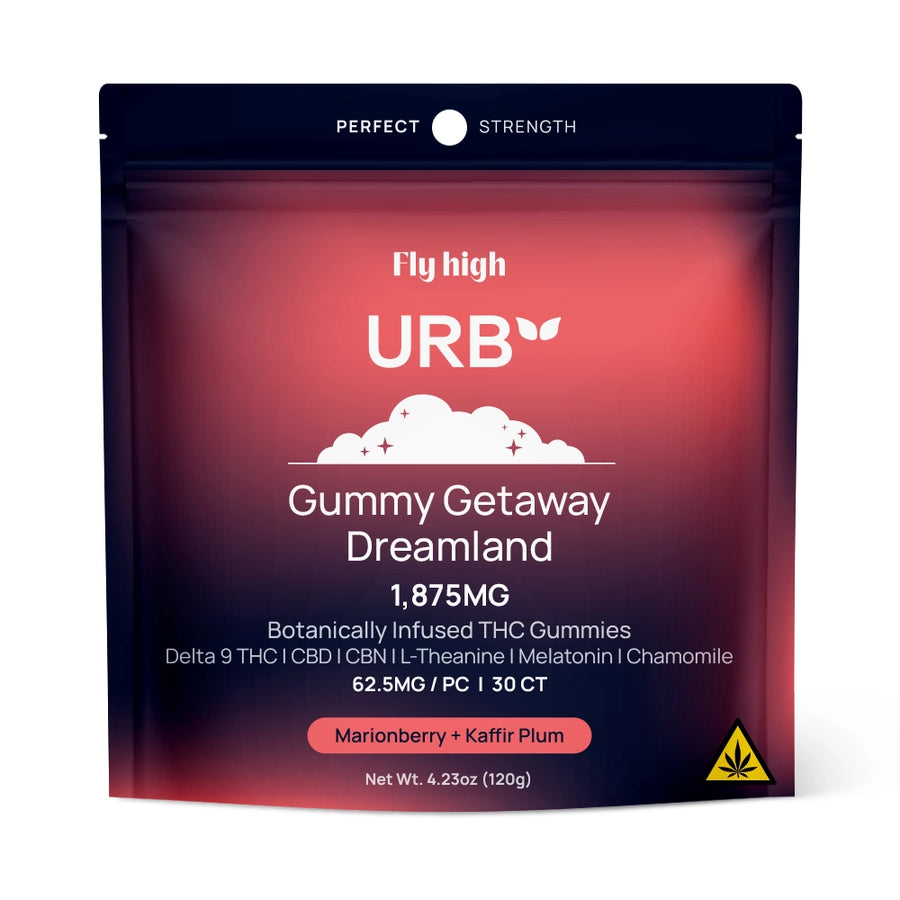 Urb D9 Gummy Gateway Dreamland- Marionberry & Kaffir Plum