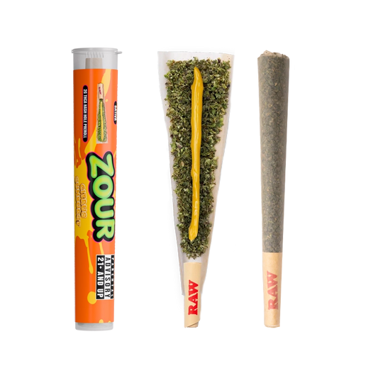 Zour Stash- Pre-Roll 1pk Citrus Sunburst Sativa