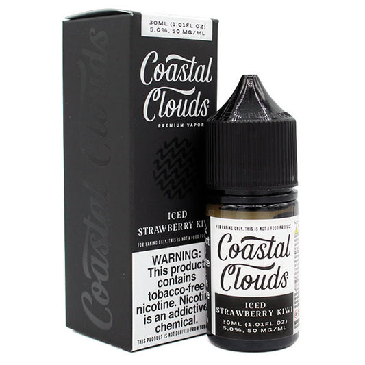 Coastal Cloud Iced- Strawberry Kiwi 50mg