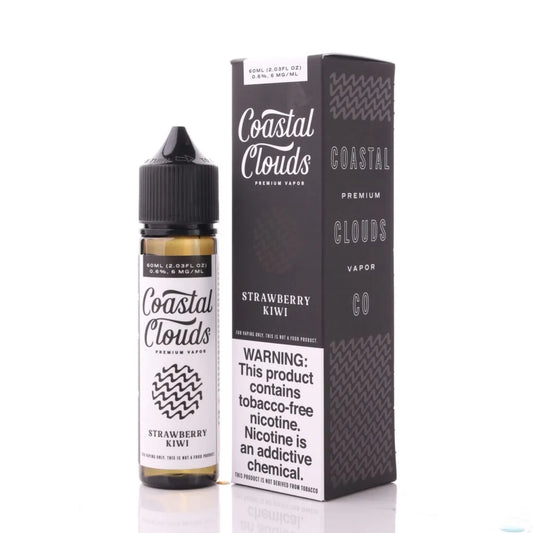 Coastal Cloud Iced- Strawberry Kiwi 6mg