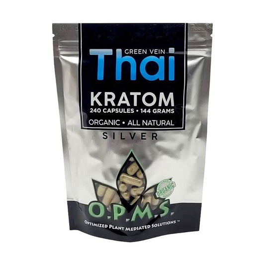 Opms- Green Vein Thai 240 Capsules