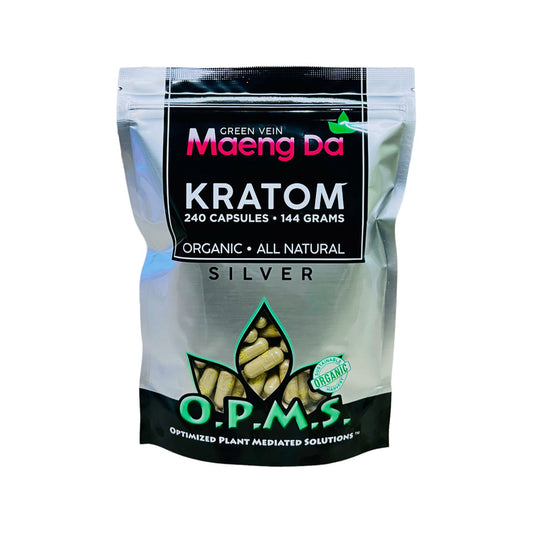 Opms- Green Vein Maeng Da 240 Capsules