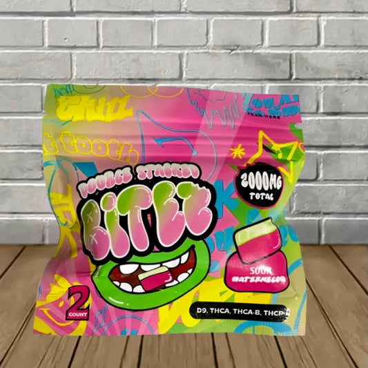 Bites Gummies 2,000mg- Sour Watermelon