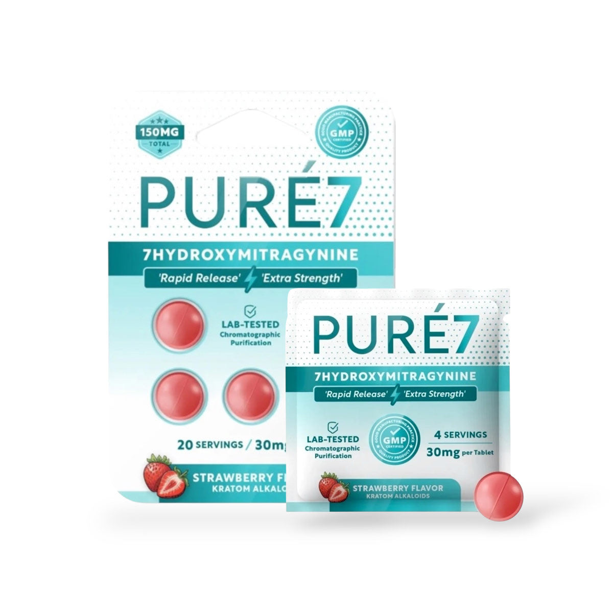 Pure7 150mg- Strawberry