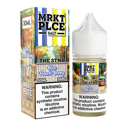 MRKT PLCE E-LIQUID 30ML BLUE PUNCHBERRY - 48MG