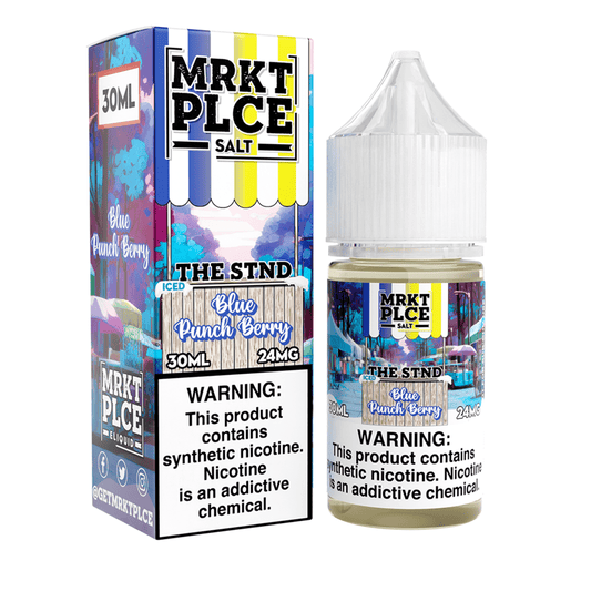 MRKT PLCE E-LIQUID 30ML ICE BLUE PUNCHBERRY - 48MG