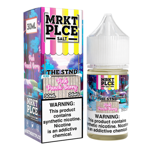 MRKT PLCE E-LIQUID 30ML ICED PINK PUNCHBERRY - 24MG
