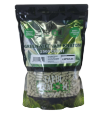 EARTH KRATOM 1000 Capsules- GREEN VIETNAM