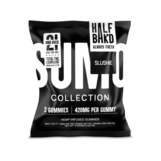 Half Bak'd Sumo Sourd 420mg gummies- Slushie