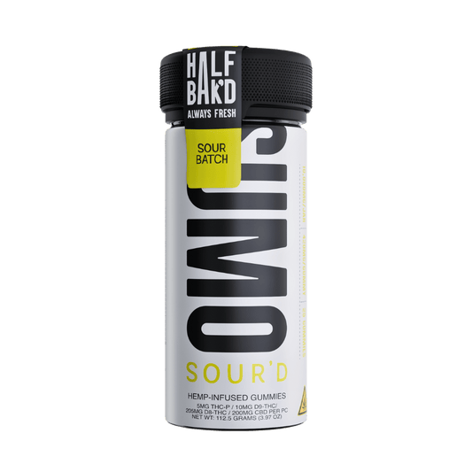 Half Bak'd Sumo Blend Gummies 10000mg - SOUR'D Sour Batch