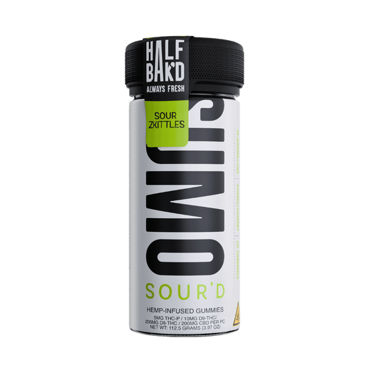 Half Bak'd Sumo Blend Gummies 10000mg - SOUR'D Sour Zkittles