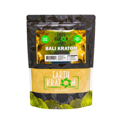 EARTH KRATOM 1/2 Kilogram Powder- BALI