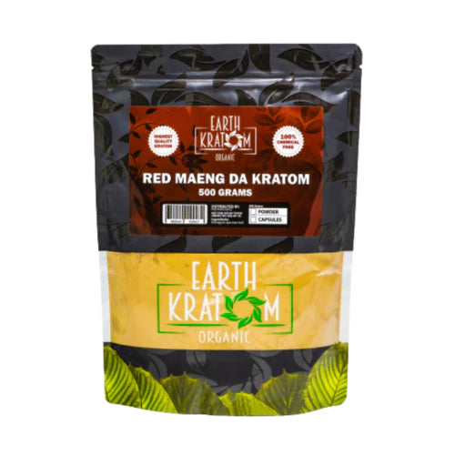 EARTH KRATOM 1/2 Kilogram Powder- RED MEANG DA