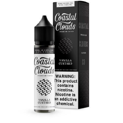 Coastal Cloud- Vanilla Custard 6mg