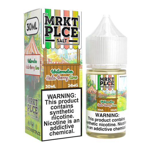 MRKT PLCE E-LIQUID 30ML WATERMELON HULABERRY LIME - 48MG