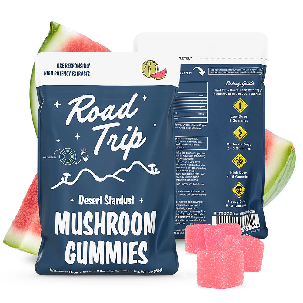 Road Trip- Mushroom Gummies- Watermelon