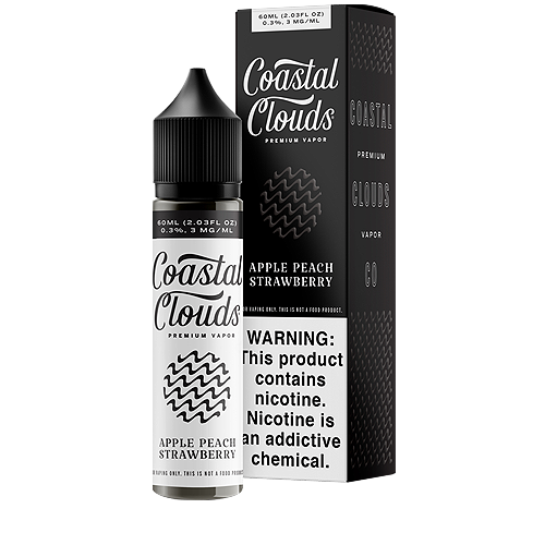 Coastal Cloud- Apple Peach Strawberry 6mg