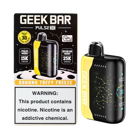 Geekbar PulseX- Banana Taffy Freeze