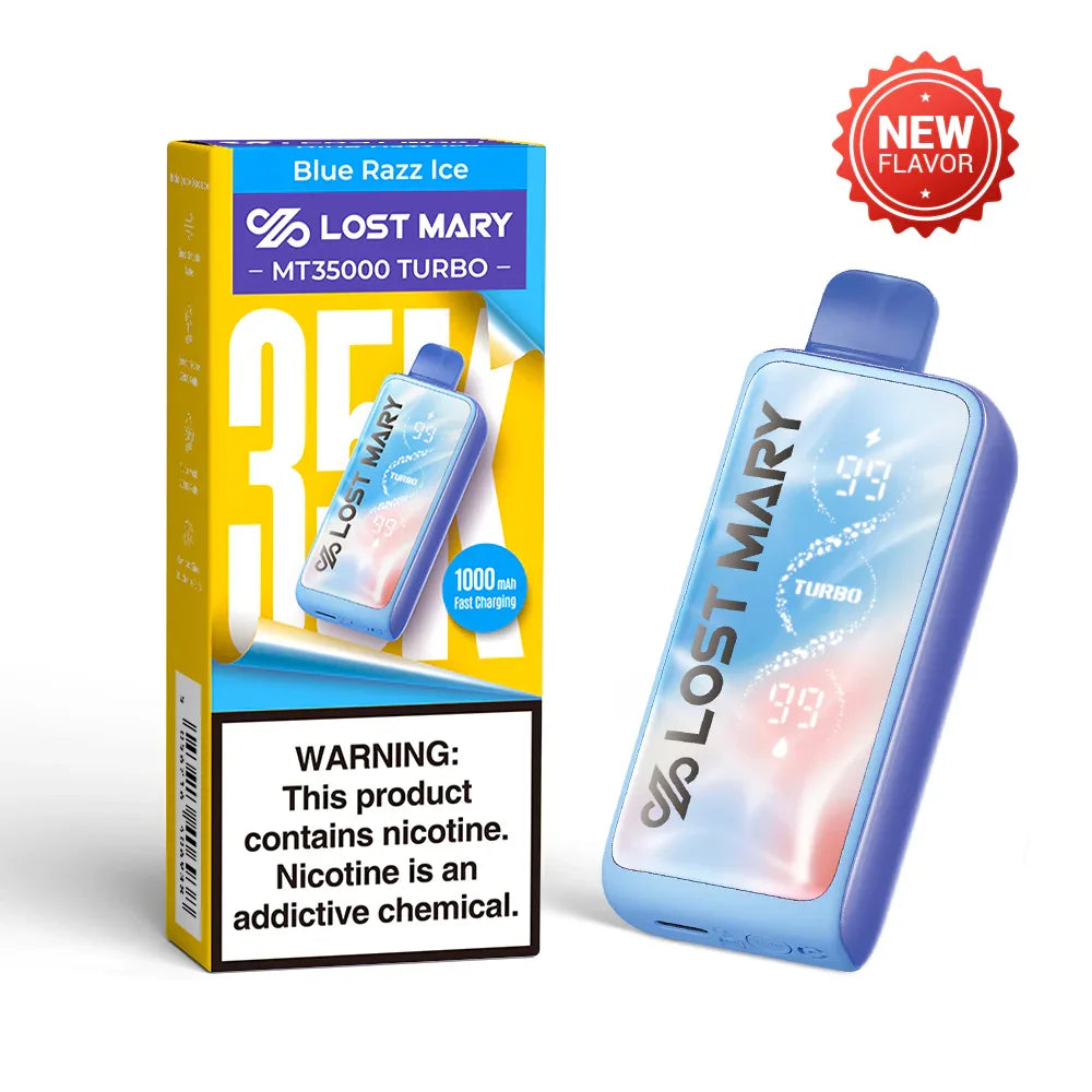Lost Marry 35k- Blue Razz Ice