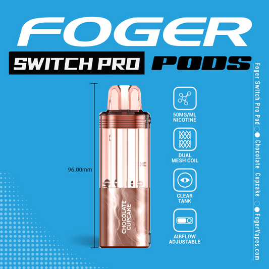 Foger Pod- Chocolate Cupcake