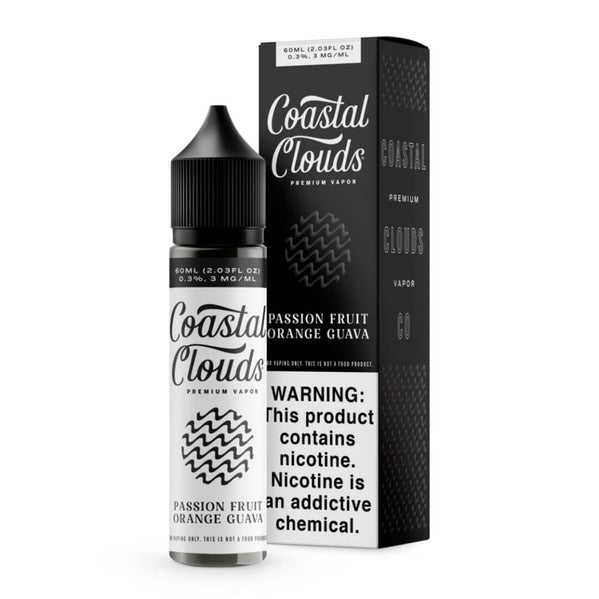 Coastal Cloud Iced- Passion Fruit Orange Guava 3mg