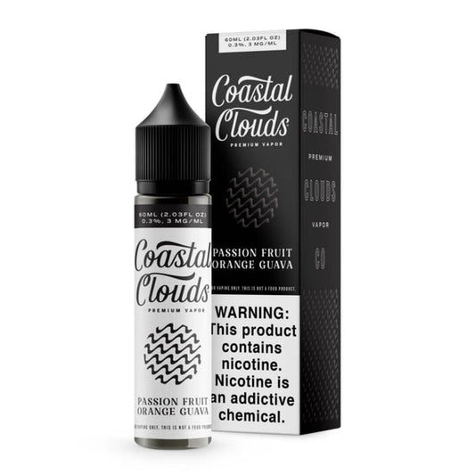 Coastal Cloud Iced- Passion Fruit Orange Guava 3mg