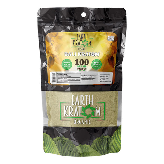 EARTH KRATOM 100 Gram Powder- BALI