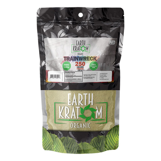 EARTH KRATOM 250 Gram Powder- TRAINWRECK