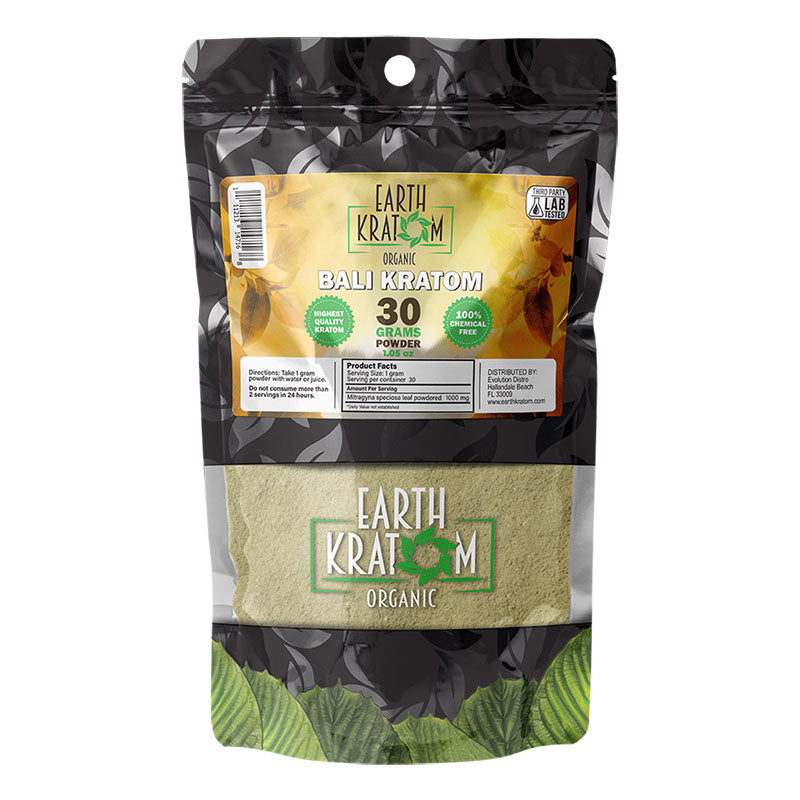 EARTH KRATOM 30 Gram Powder -  BALI