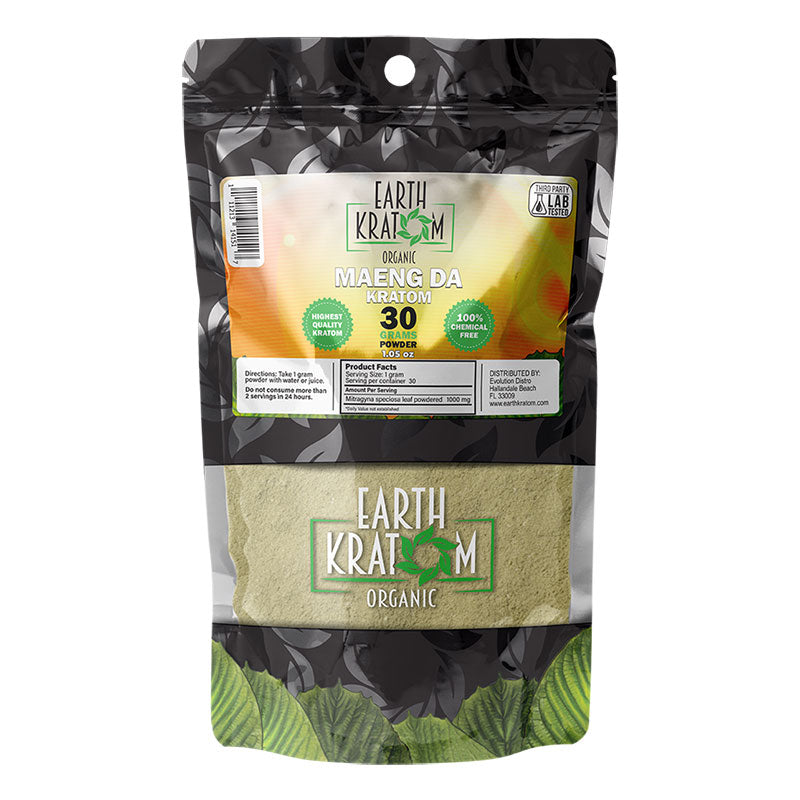 EARTH KRATOM 30 Gram Powder - MAENG DA