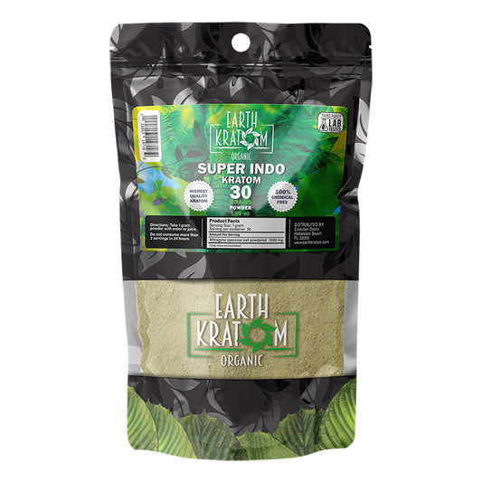 EARTH KRATOM 30 Gram Powder - SUPER INDO