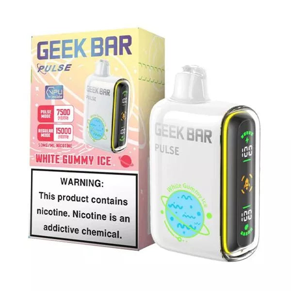 Geekbar Pulse- White gummy ice
