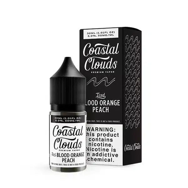 Coastal Cloud Iced- Blood Orange Peach 50mg