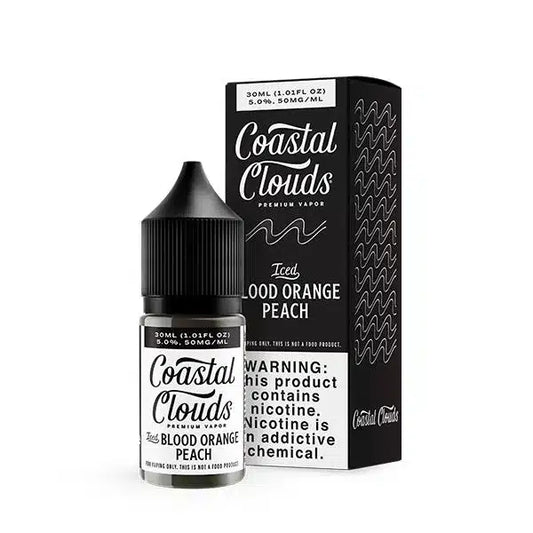 Coastal Cloud Iced- Blood Orange Peach 50mg