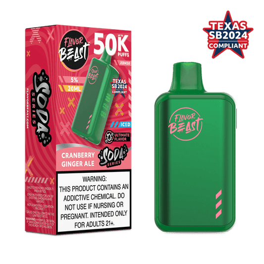 Flavor Beast- Cranberry Ginger Ale