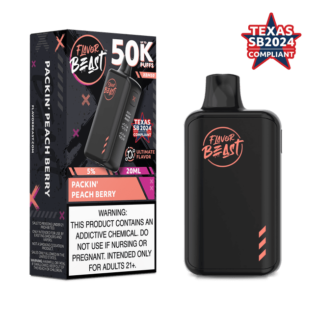 Flavor Beast- Packin' Peach Berry