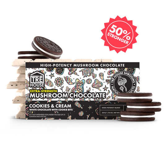 Tre House Magic Mushroom- Cookies & Cream