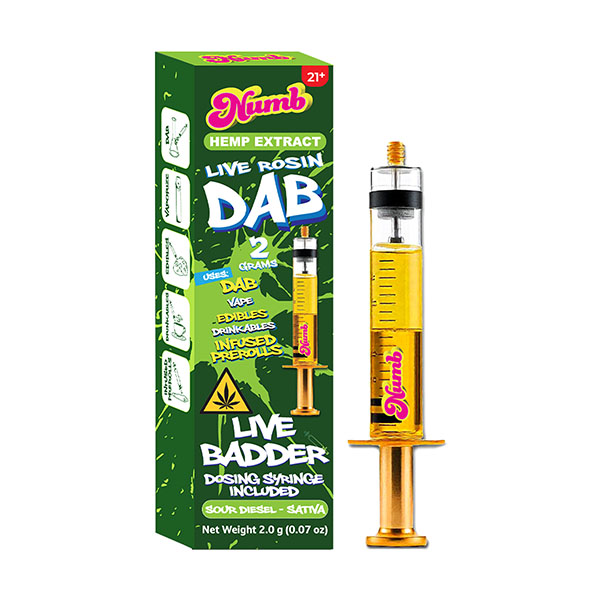 Numb- 2 Gram Dab- Sour Diesel- Sativa