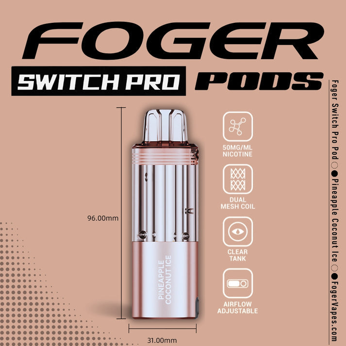 Foger Pod- Pineapple Coconut