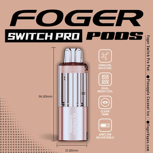 Foger Pod- Pineapple Coconut